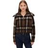 [BLANKNYC] Womens Prep Academy Plaid Sweater Jacket(Multicolor)