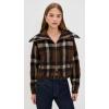 [BLANKNYC] Womens Prep Academy Plaid Sweater Jacket(Multicolor)