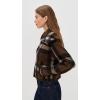 [BLANKNYC] Womens Prep Academy Plaid Sweater Jacket(Multicolor)