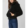 [BLANKNYC] womens Luxury Clothing Sherpa Jacket, Comfortable & Stylish Coat(Poppy)