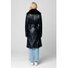[BLANKNYC] womens Luxury Clothing Vegan Leather Faux Fur Trench Coat, Comfortable & Stylish Jacket(In the Moment)
