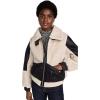 [BLANKNYC] Womens Bonded Moto Jacket(Blaze Out)