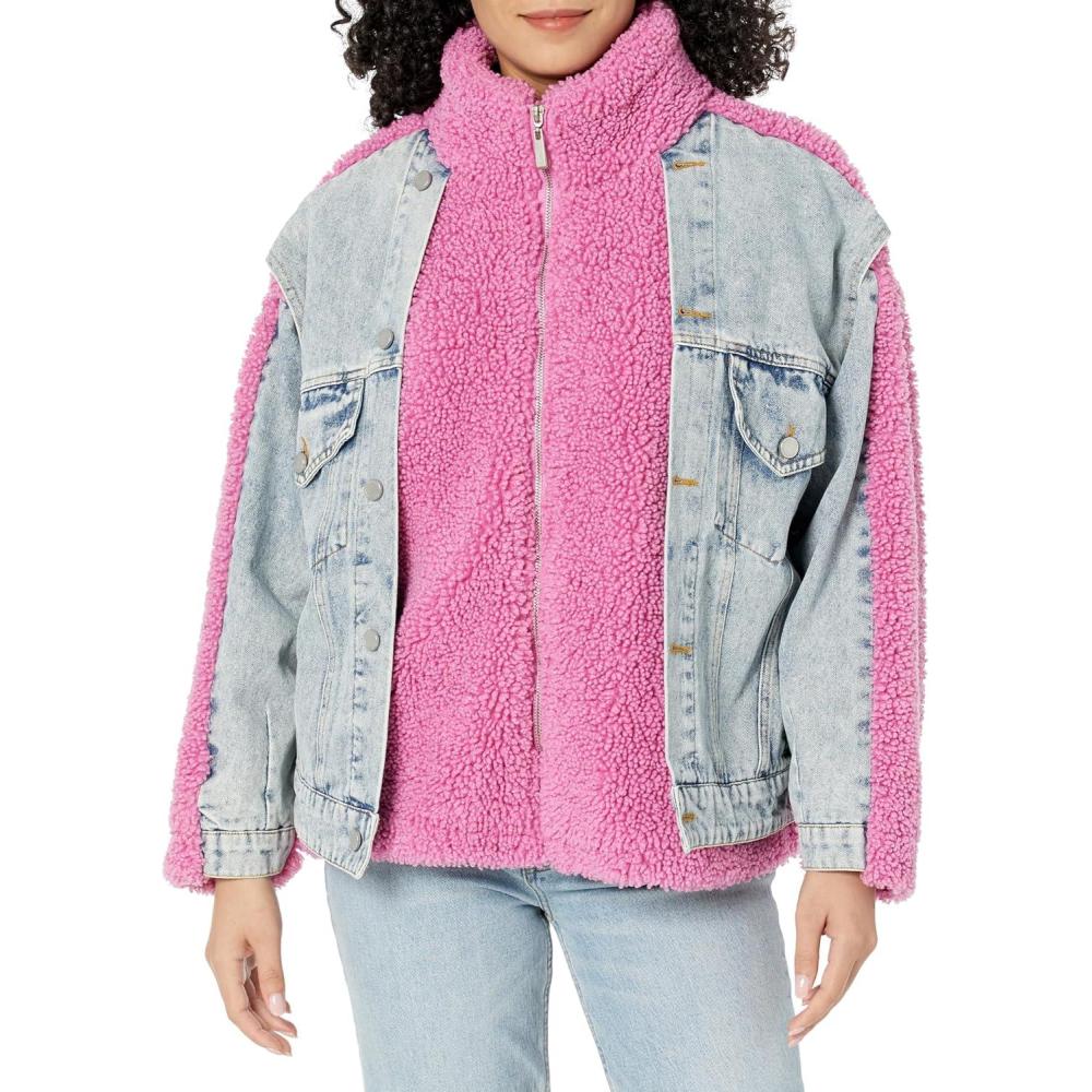 imageBLANKNYC Womens Denim JacketCandy Land