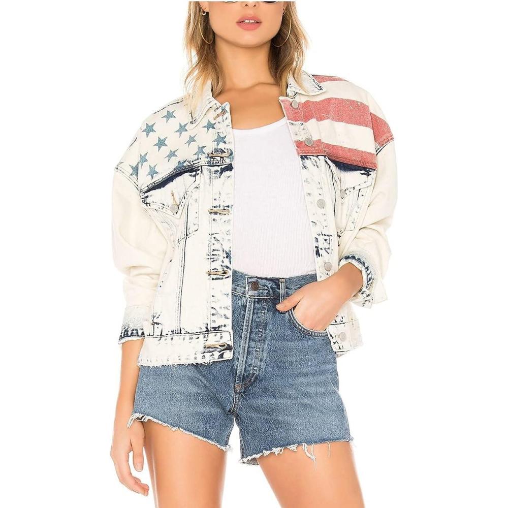 imageBLANKNYC womens Luxury Clothing Denim Trucker Jackets Comfortable ampamp Stylish CoatsUnmet Expectations