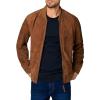 [BLANKNYC] mens Quick Action Suede Bomber(Brown)