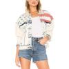 [BLANKNYC] womens Luxury Clothing Denim Trucker Jackets, Comfortable & Stylish Coats(Unmet Expectations)