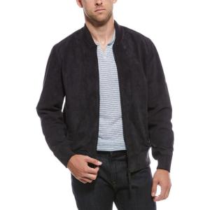 [BLANKNYC] mens Quick Action Suede Bomber(True Blue)
