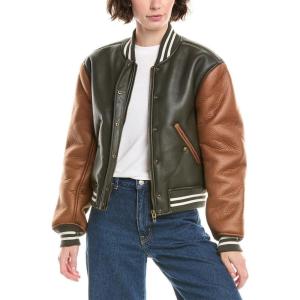 [BLANKNYC] womens Two-tone Bomber Jacket(Multicolor)