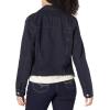 [BLANKNYC] womens Luxury Clothing Denim Trucker Jacket(Mercury Rising)