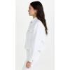 [BLANKNYC] womens Luxury Clothing Denim Trucker Jacket(Snow Capped)