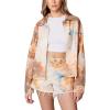 [BLANKNYC] womens Luxury Clothing Denim Trucker Jacket(Different World)