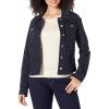 [BLANKNYC] womens Luxury Clothing Denim Trucker Jacket(Mercury Rising)