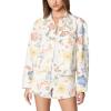 [BLANKNYC] womens Luxury Clothing Denim Trucker Jacket(One With Nature)