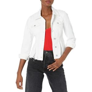 [BLANKNYC] womens Luxury Clothing Denim Trucker Jacket(Icy)