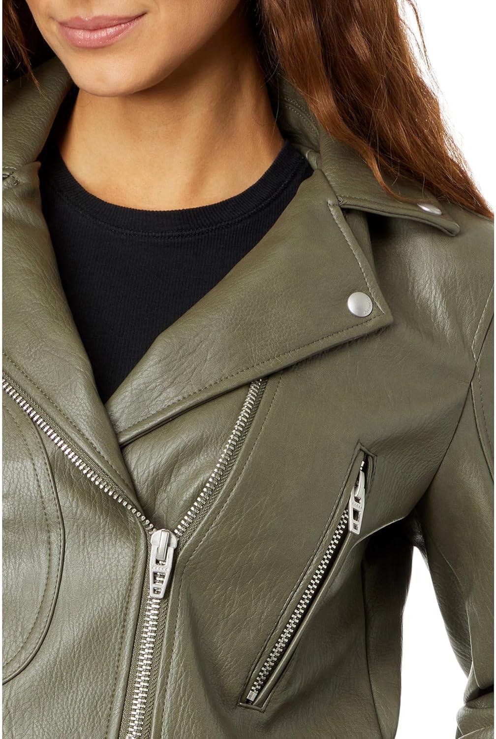 imageBLANKNYC Womens Leather Jacket