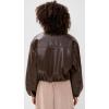 [BLANKNYC] Women’s Grand Slam Faux Leather Jacket(Plum)