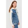[BLANKNYC] womens Sweater and Denim Trucker Jacket(Multicolor)