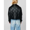 [BLANKNYC] womens Vegan Leather Bomber Jacket(On the Rise)