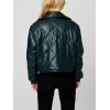 [BLANKNYC] womens Vegan Leather Bomber Jacket(Show and Tell)