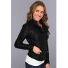 Blank NYC Women’s Vegan Leather Moto Jacket, Black 1