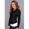 Blank NYC Women’s Vegan Leather Moto Jacket, Black 1