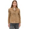 [BLANKNYC] Women’s Herbal Therapy Suede Jacket(Dark Khaki)