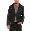 [BLANKNYC] mens Quick Action Suede Bomber Leather Jacket, Modern Interpretation of American Classics(Intoxicating)