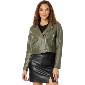 [BLANKNYC] womens Women’s Vegan Leather Moto Jacket(Not Your Average)
