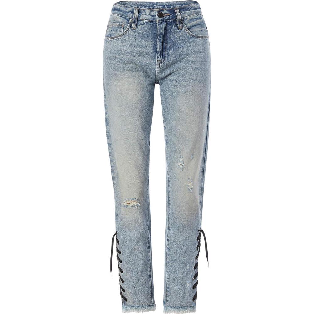 imageblanknyc Womens Hi Rise Skinny in to Win 29Top Knot