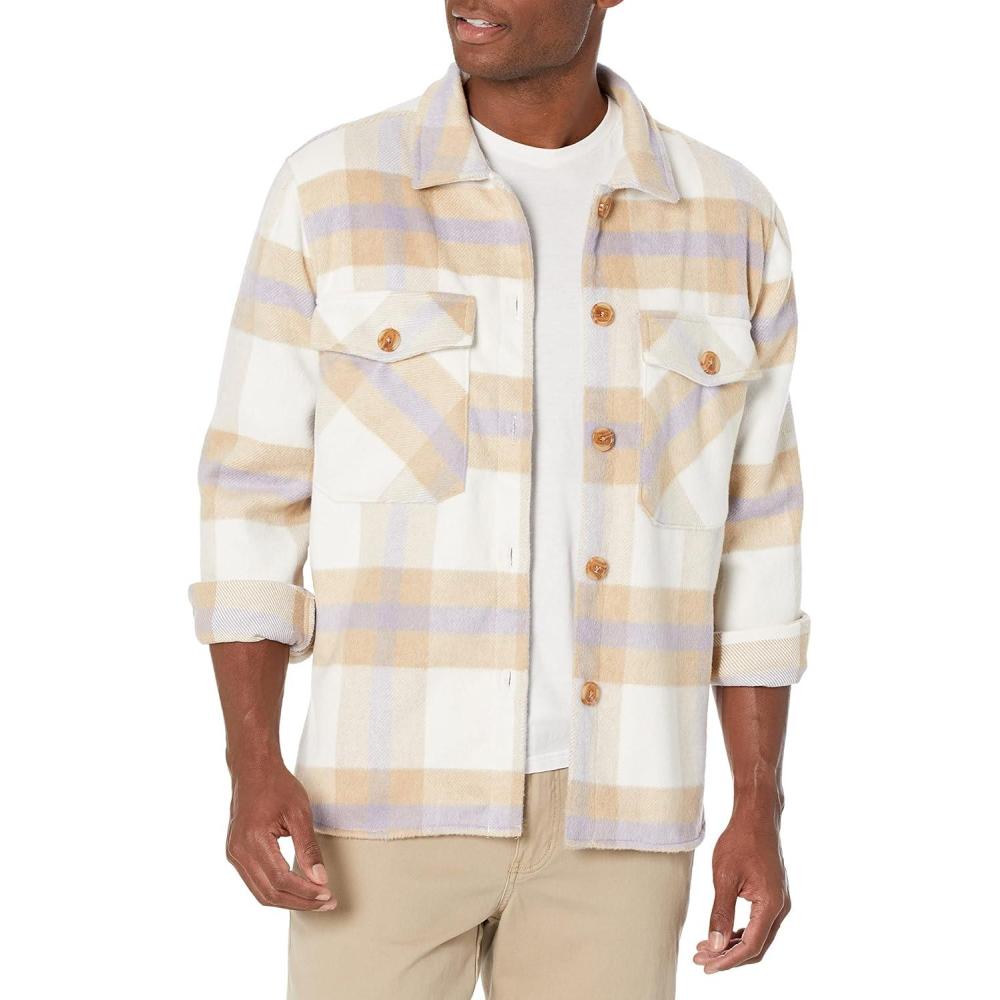 imageBLANKNYC Womens Luxury Clothing Plaid Shirt Jacket Stylish Shacket ampamp Trendy CoatTrail Blazer
