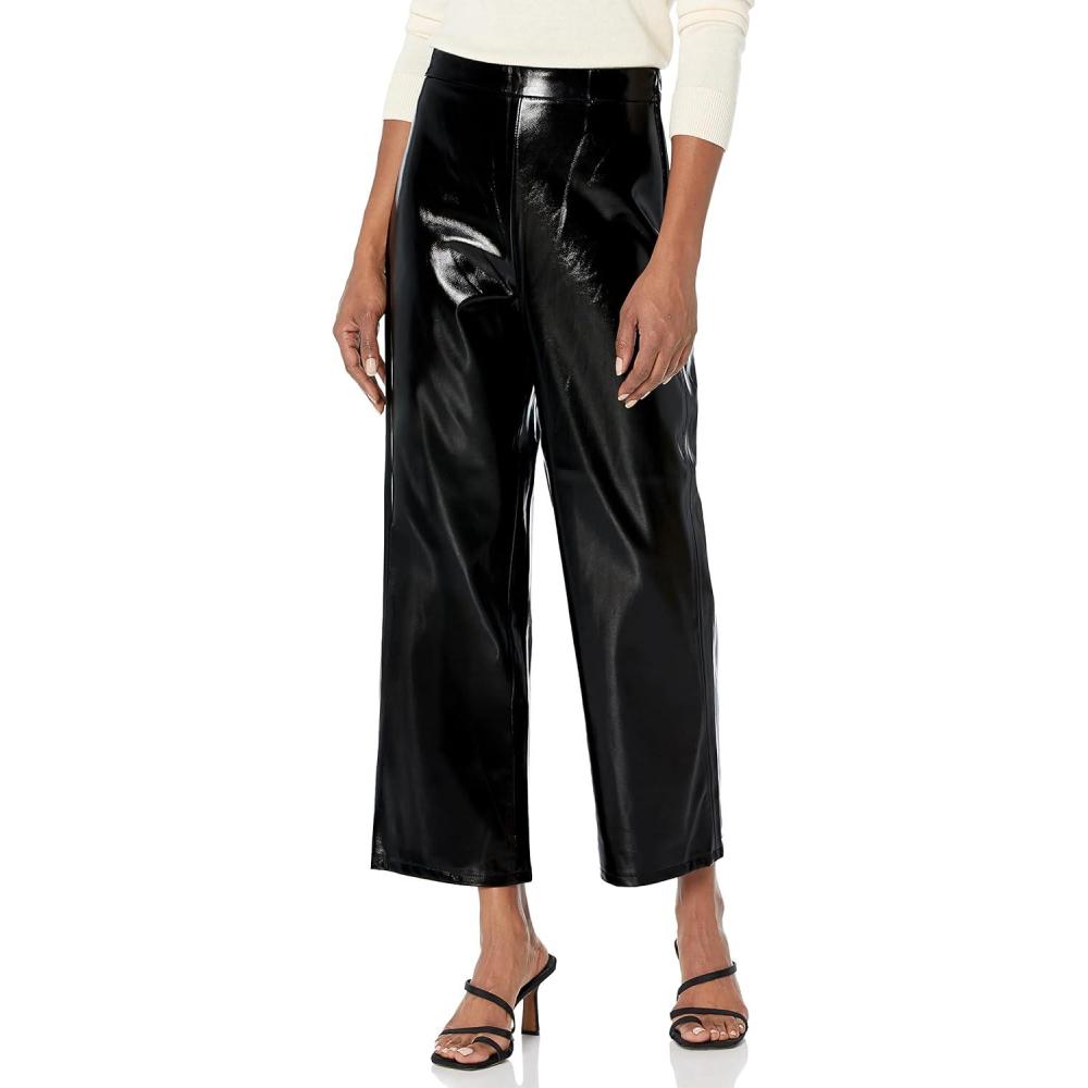 imageBLANKNYC Womens Luxury Clothing Ribcage Vegan Leather PantsRight on Time