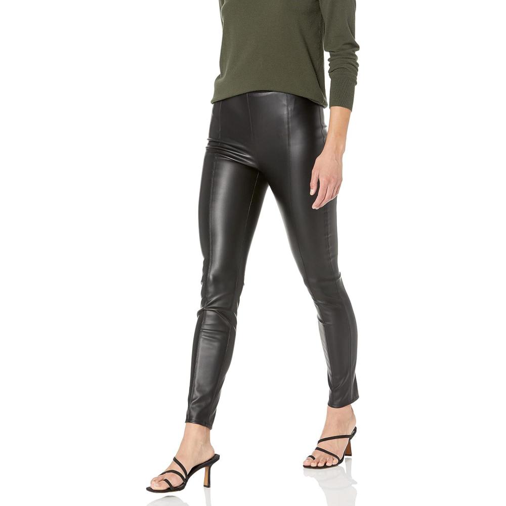 imageBLANKNYC Womens Luxury Vegan Pull On Skinny Pants Fashionable Leggings Comfortable ampamp Fitting Casual WearNight Walks