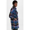 [BLANKNYC] Womens Luxury Clothing Plaid Shirt Jacket, Stylish Shacket & Trendy Coat(The Comeback)