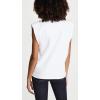 [BLANKNYC] Womens Sleeveless Padded Shoulder V-Neck Tee ShirtSleeveless Padded Shoulder V-Neck TEE Shirt(Might Be Right)