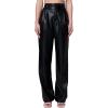 [BLANKNYC] Womens High Rise Vegan Leather Pant(Night Party)
