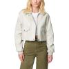 [BLANKNYC] Womens Luxury Clothing Cropped Shirt Jacket, Comfortable & Stylish Shacket(Short Story)