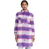 [BLANKNYC] Womens Luxury Clothing Plaid Shirt Jacket, Stylish Shacket & Trendy Coat(Prime Time)