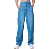 [BLANKNYC] Womens Luxury Clothing Straight Leg Denim Carpenter Jeans, Comfortable & Stylish Pant(Unexpected Time)