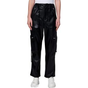 [BLANKNYC] Womens Baxter Vegan Leather Cargo Pant(Night Talk)