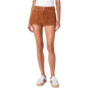 [BLANKNYC] Womens Fortune Cookie Suede Shorts(Rust)