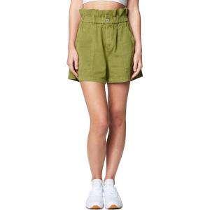[BLANKNYC] Womens Luxury Clothing Paperbag Short with Pockets, Comfortable & Stylish(Out of Office)