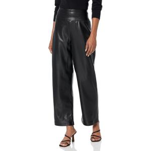 [BLANKNYC] Womens Luxury Clothing Ribcage Vegan Leather Pants(New Habit)