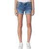 [BLANKNYC] Women’s Denim Distressed Cuffed Short, Blue, 24(Dance Off)