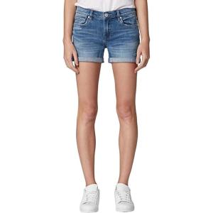 [BLANKNYC] Women’s Denim Distressed Cuffed Short, Blue, 24(Dance Off)