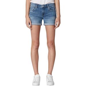 [BLANKNYC] Women’s Denim Distressed Cuffed Short, Blue, 24(Moon Child)
