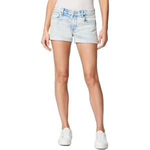 [BLANKNYC] Women’s Denim Distressed Cuffed Short, Blue, 24(Step By Step)