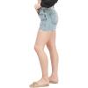 [BLANKNYC] Women’s Cotton Ripped Denim Shorts (Acid Trip, 28)