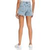 [BLANKNYC] Women’s Cotton Ripped Denim Shorts (Acid Trip, 28)