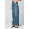 [BLANKNYC] Womens Sustainabke Maxi Denim Tube Skirt(High Street)
