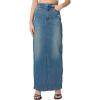 [BLANKNYC] Womens Sustainabke Maxi Denim Tube Skirt(High Street)